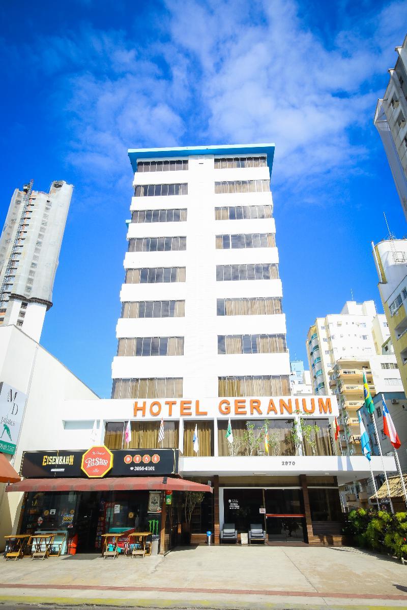 Hotel Geranium Balneário Camboriú Exterior foto